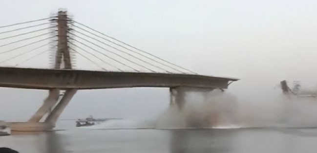施工过程中存在各种隐患，印度耗资百亿卢比的大桥又塌了（2023印度大桥塌了）