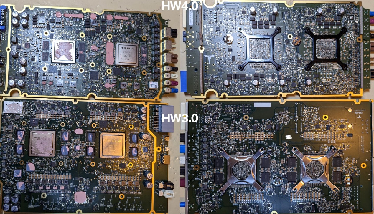 特斯拉全新HW4.0电脑板已被曝光，升级亮点很多