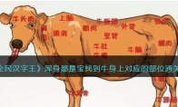《全民汉字王》攻略——浑身都是宝找到牛身上对应的部位通关攻略