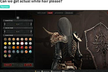 （热评）白毛控震怒！玩家称《暗黑4》着色器有问题 白发变灰发